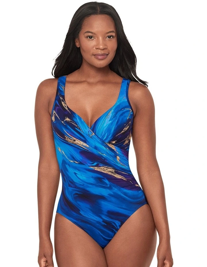 Stellar Nova It's a Wrap Underwired Tummy Control Swimsuit image 5