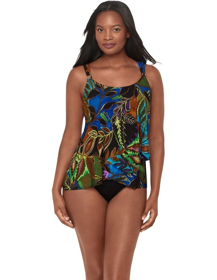 Amazonia Dazzle Underwired Draped Tankini Top image 5