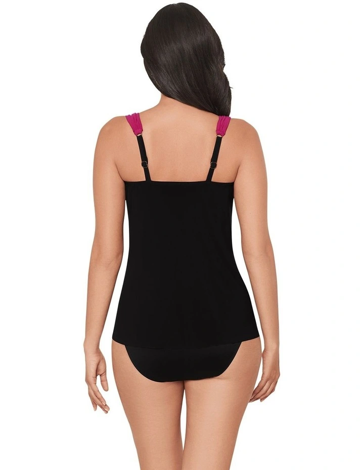 Petali Rosa Dazzle Underwired Draped Tankini Top image 2