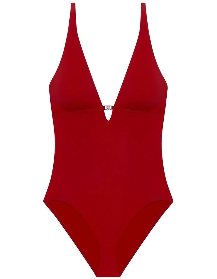 Beach Club V-Neck Shaping One Piece Swimsuit image 6