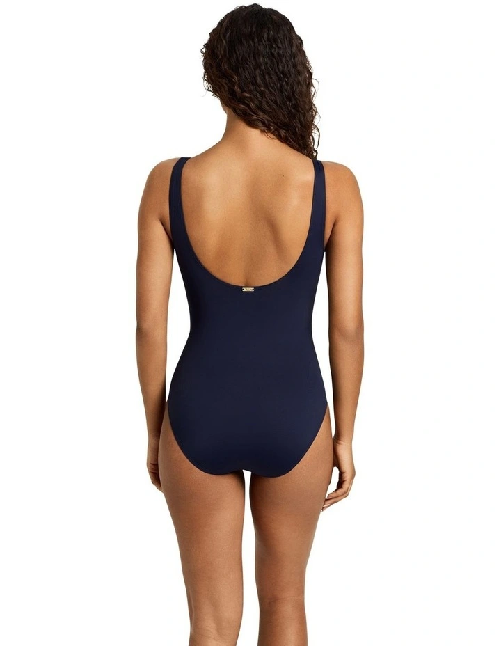 Beach Club Ruffle-Trim Padded Underwired One-Piece Swimsuit image 2