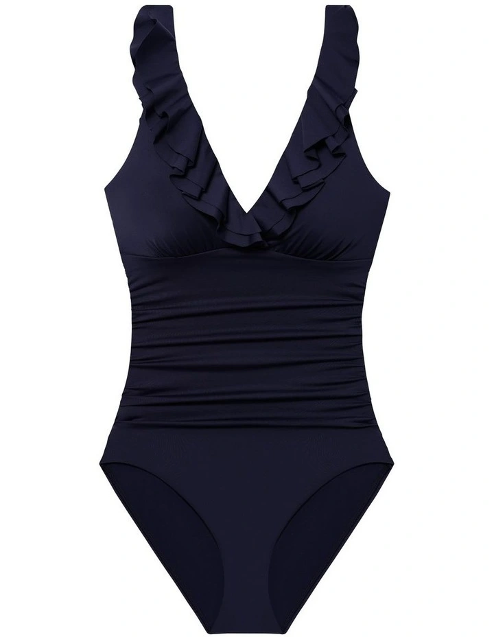 Beach Club Ruffle-Trim Padded Underwired One-Piece Swimsuit image 5