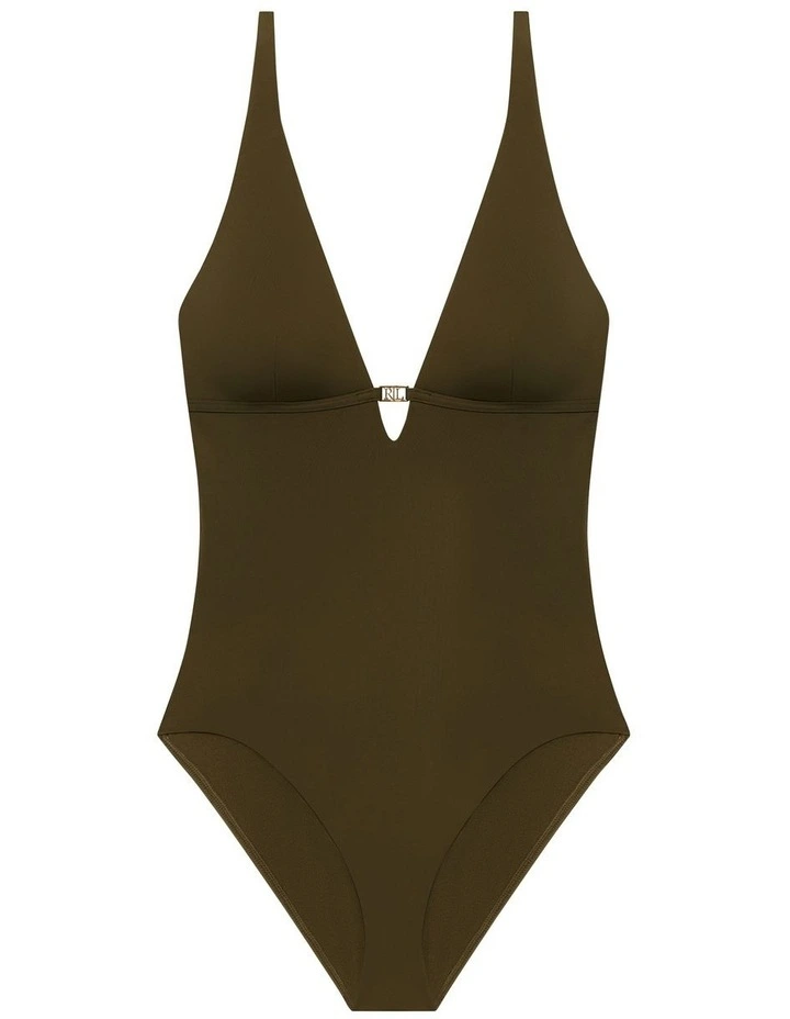 Beach Club Solids Tall Triangle One Piece image 6