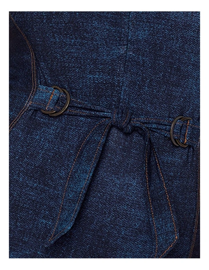 Billie Jean Shania Underwire Denim Look Shaping Swimsuit image 7