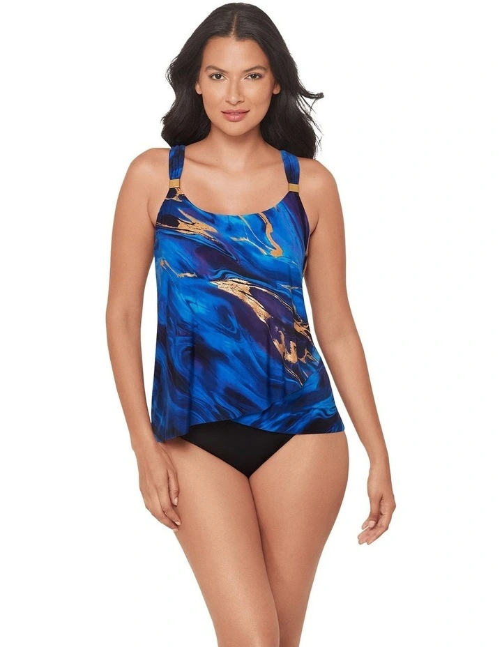 Stellar Nova Dazzle Underwired Draped Tankini Top image 5