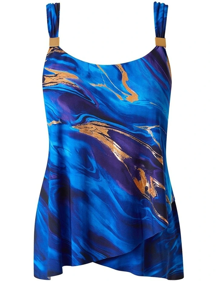Stellar Nova Dazzle Underwired Draped Tankini Top image 6