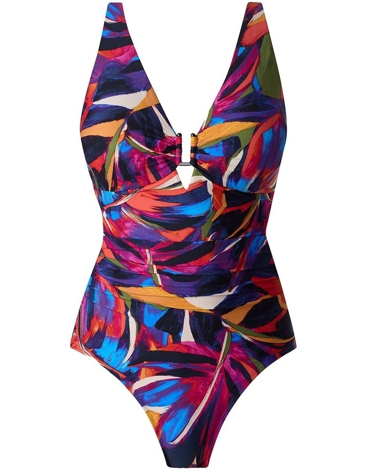 Mariachi Kristi Plunge One-Piece Shaping Swimsuit image 6