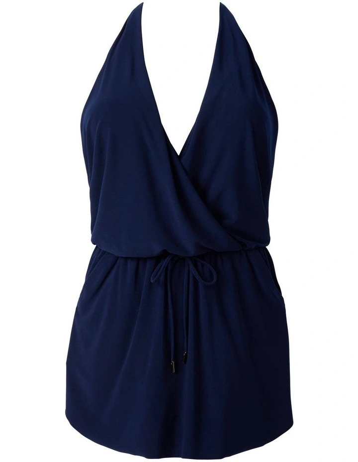 Ellie Shaping Halter Swimdress With Pockets image 7