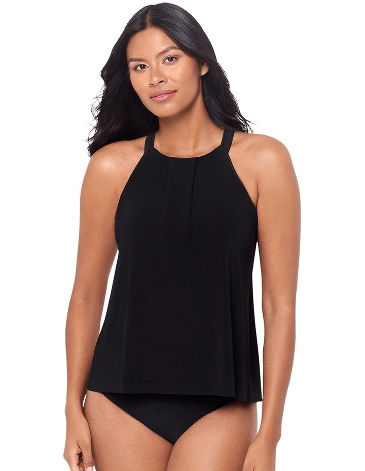 Esme Floaty High Neck Tankini Top image 1