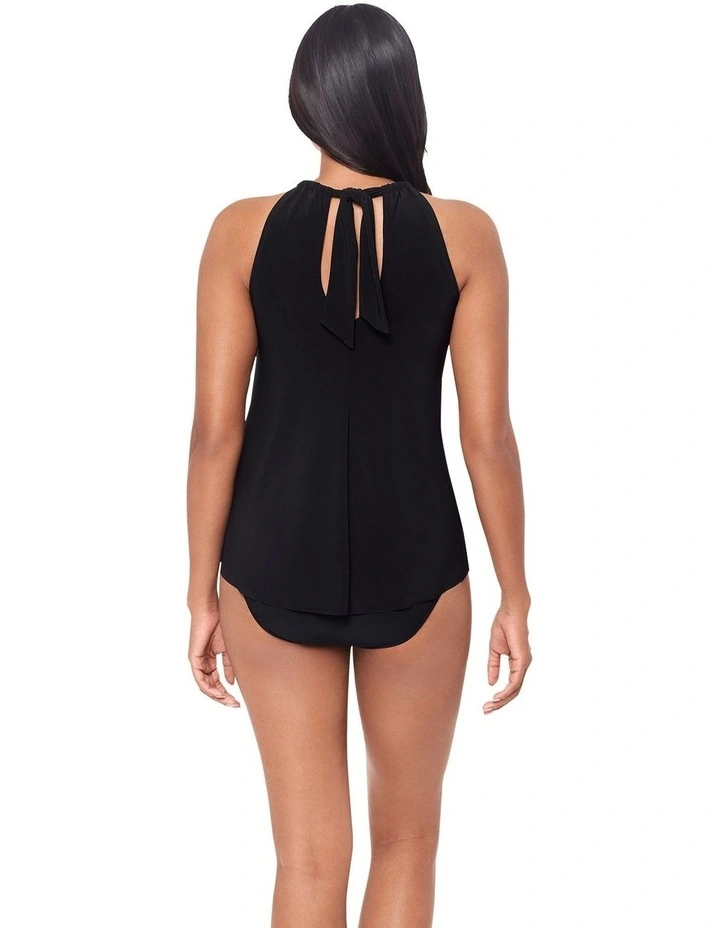 Esme Floaty High Neck Tankini Top image 2
