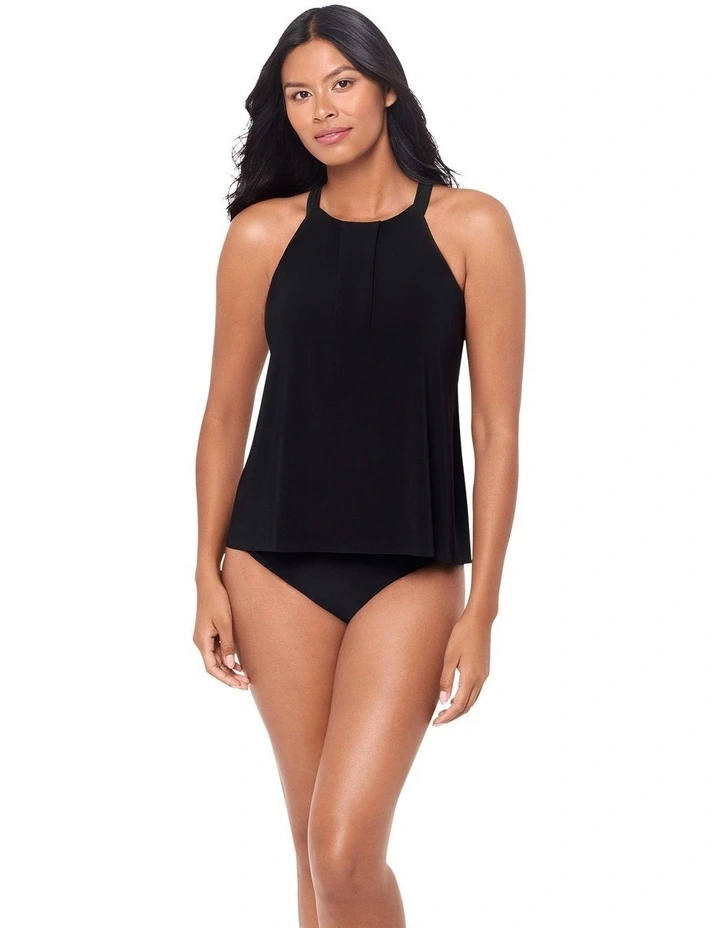 Esme Floaty High Neck Tankini Top image 5