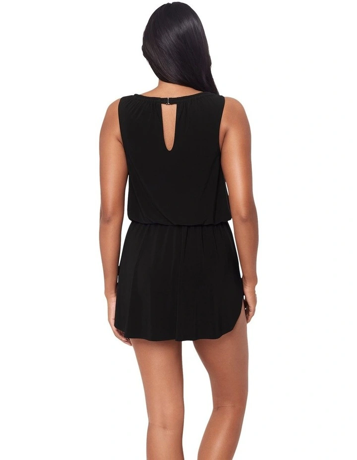 Effie Tie Waist Short Shaping Swimdress image 2