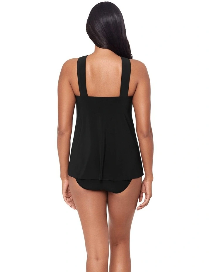 Faye Floaty High Neck Hidden Underwire Tankini Top image 2