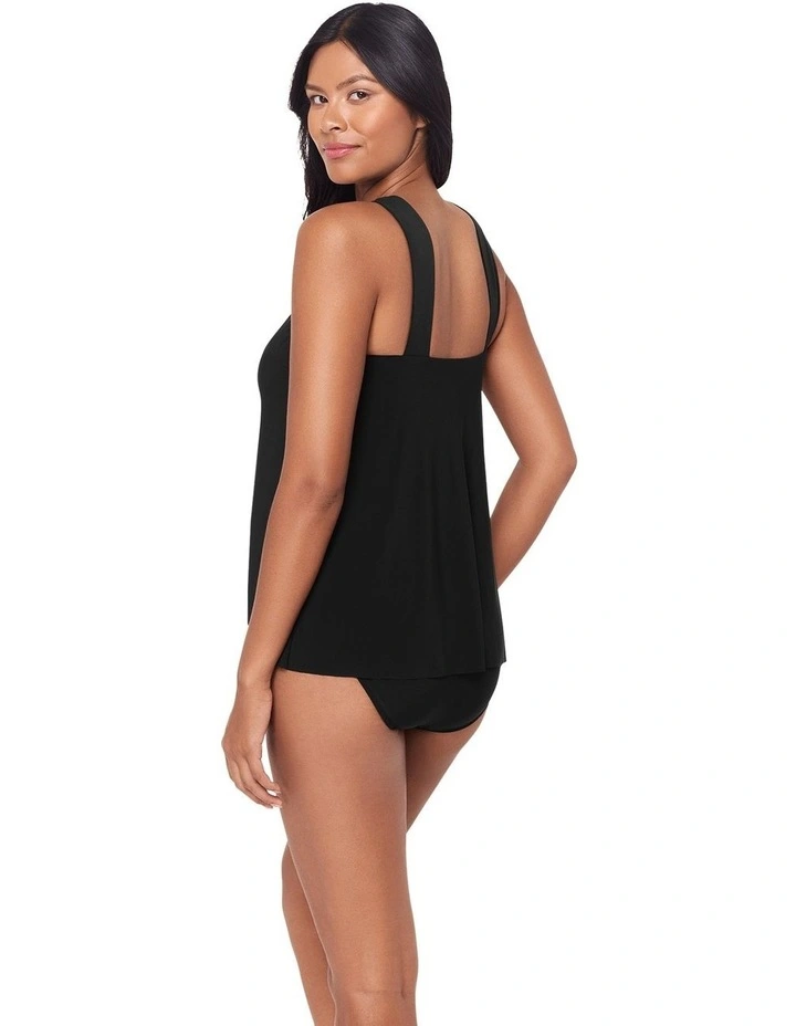 Faye Floaty High Neck Hidden Underwire Tankini Top image 4