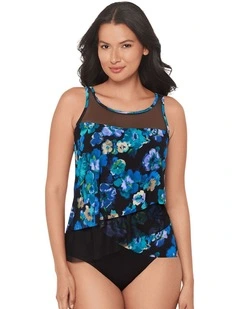 Secret Garden Mirage Loose Fit Slimming Underwired Tankini Top