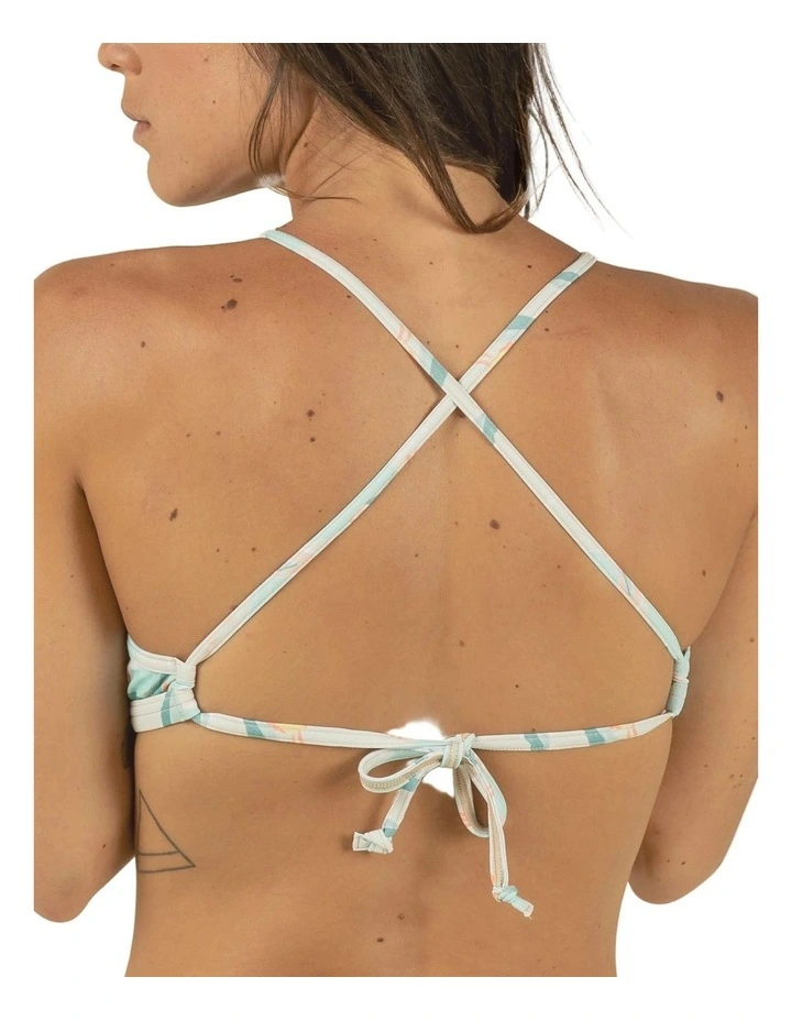 Decathlon | WOMEN'S SURFING BIKINI TOP WITH PADDED CUPS ANDREA ANAMONES image 2