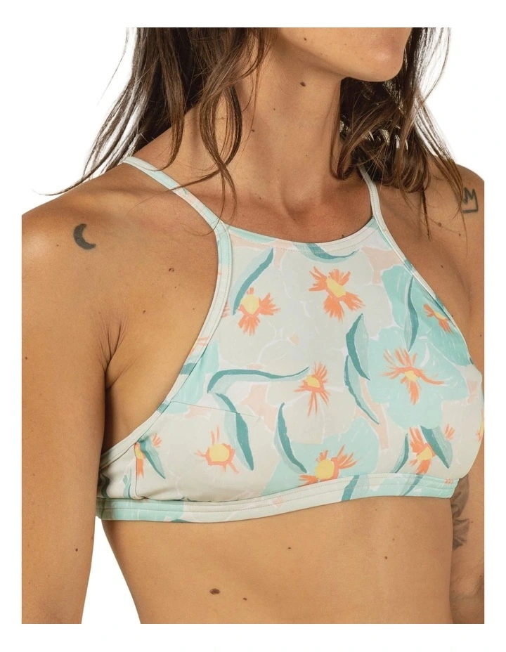 Decathlon | WOMEN'S SURFING BIKINI TOP WITH PADDED CUPS ANDREA ANAMONES image 3