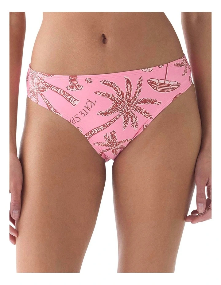 Beachside Mid-Rise High Cut Bikini Bottom image 1