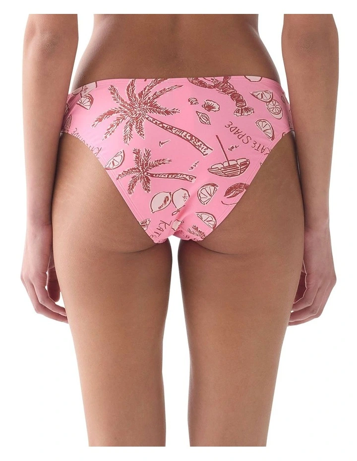 Beachside Mid-Rise High Cut Bikini Bottom image 2
