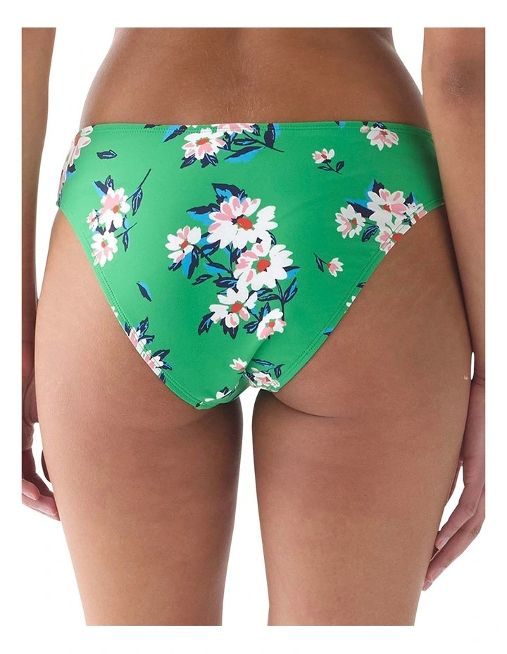 Spring Daisies Mid-Rise High Cut Bikini Bottom image 2