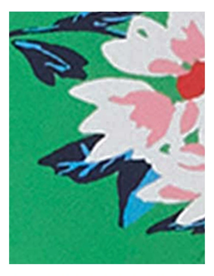Spring Daisies Mid-Rise High Cut Bikini Bottom image 3