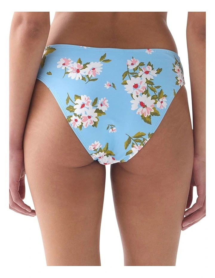 Spring Daisies Mid-Rise High Cut Bikini Bottom image 2
