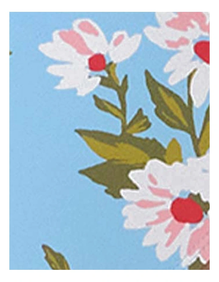 Spring Daisies Mid-Rise High Cut Bikini Bottom image 3