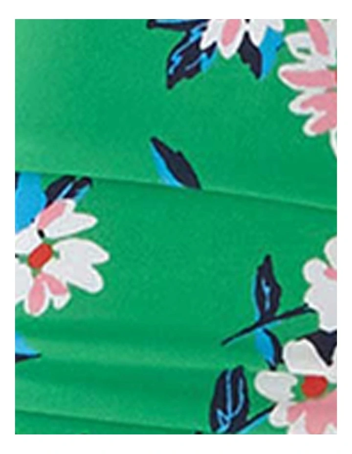 Spring Daisies Twist Top Removable Strap Bandeau Swimsuit image 4