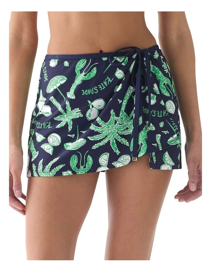 Beachside Mini Beach Wrap Skirt Cover-Up image 1