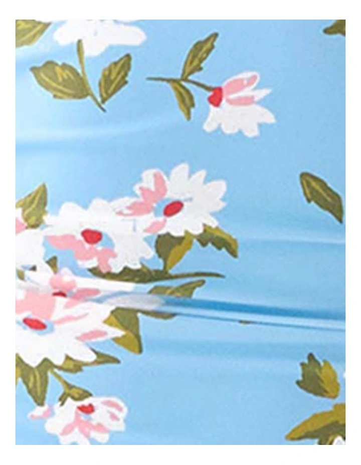 Spring Daisies Twist Top Removable Strap Bandeau Swimsuit image 4