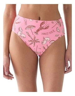 Beachside High Cut High Waist Bikini Bottom