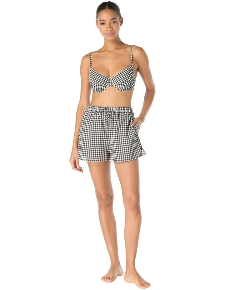 Boho Gingham Underwired Bikini Top image 4