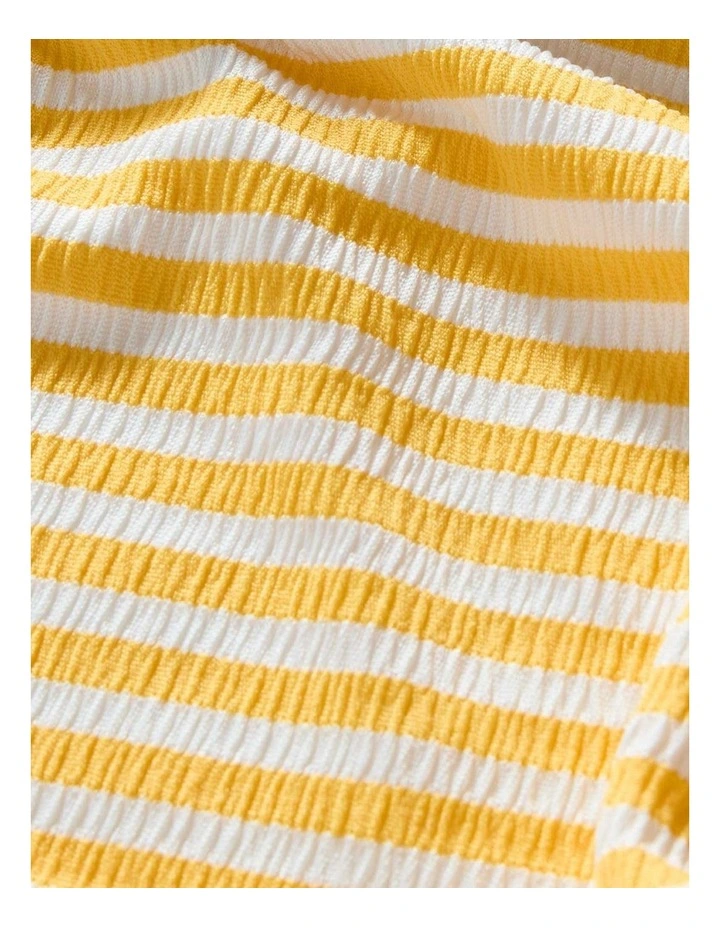 St. Tropez Stripe High Cut Bikini Bottom image 3