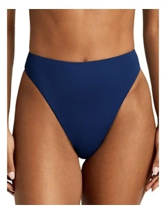 Beach Club High Waist High Leg Bikini Bottom