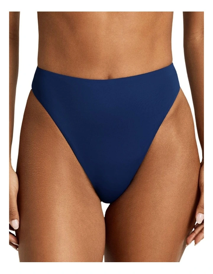 Beach Club High Waist High Leg Bikini Bottom image 1