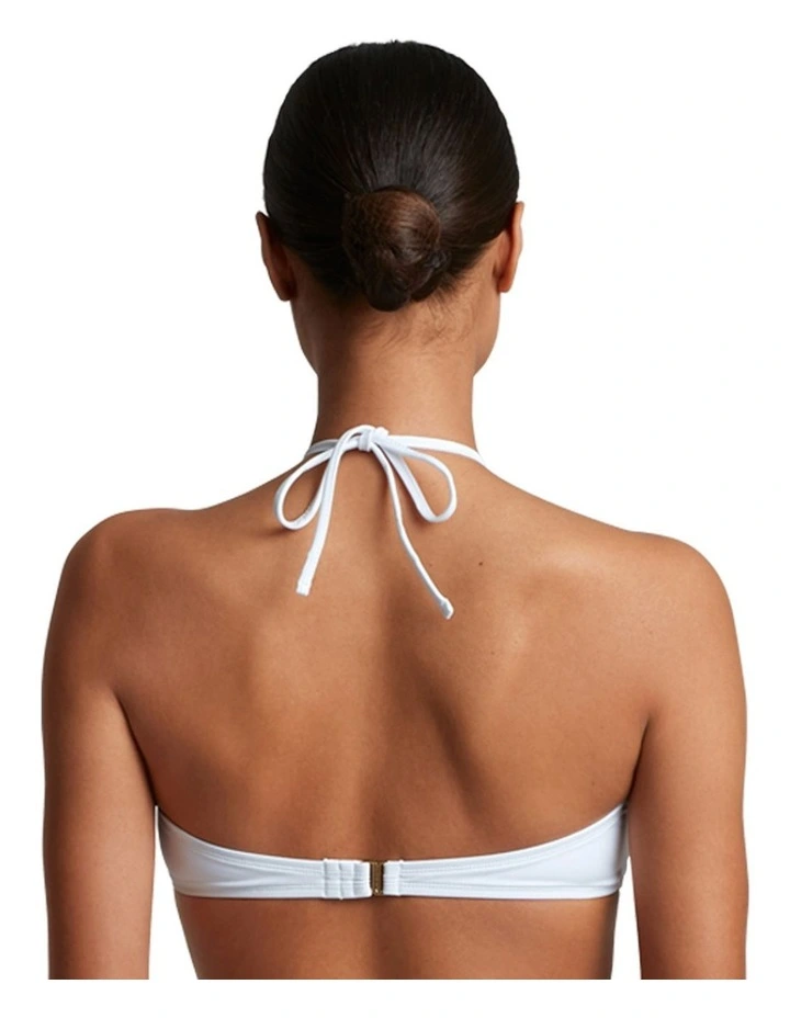 Beach Club Padded Halter Bandeau Bikini Top image 2