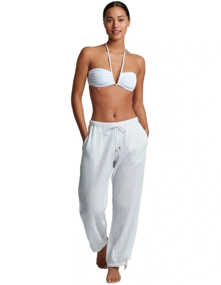 Beach Club Padded Halter Bandeau Bikini Top image 3
