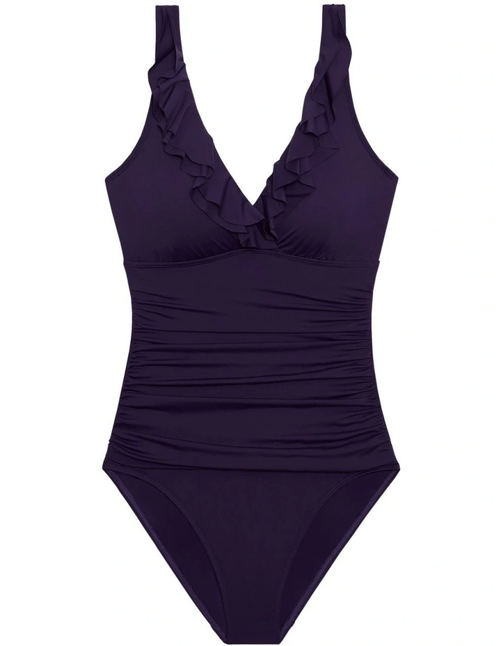 Beach Club Ruffle-Trim Padded Underwired One-Piece Swimsuit image 5