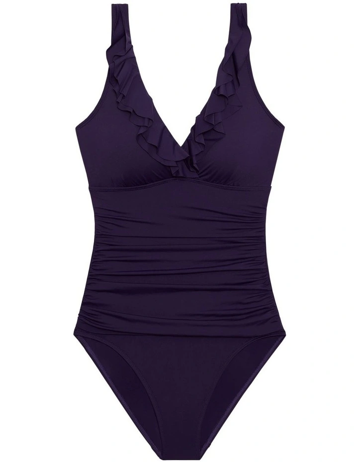Beach Club Ruffle-Trim Padded Underwired One-Piece Swimsuit image 7