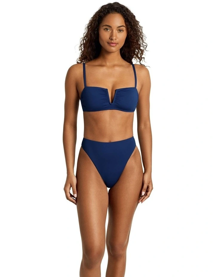 Beach Club Deep U Wire Padded Bikini Top image 4