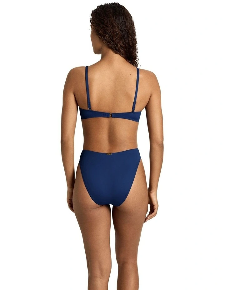 Beach Club Deep U Wire Padded Bikini Top image 5