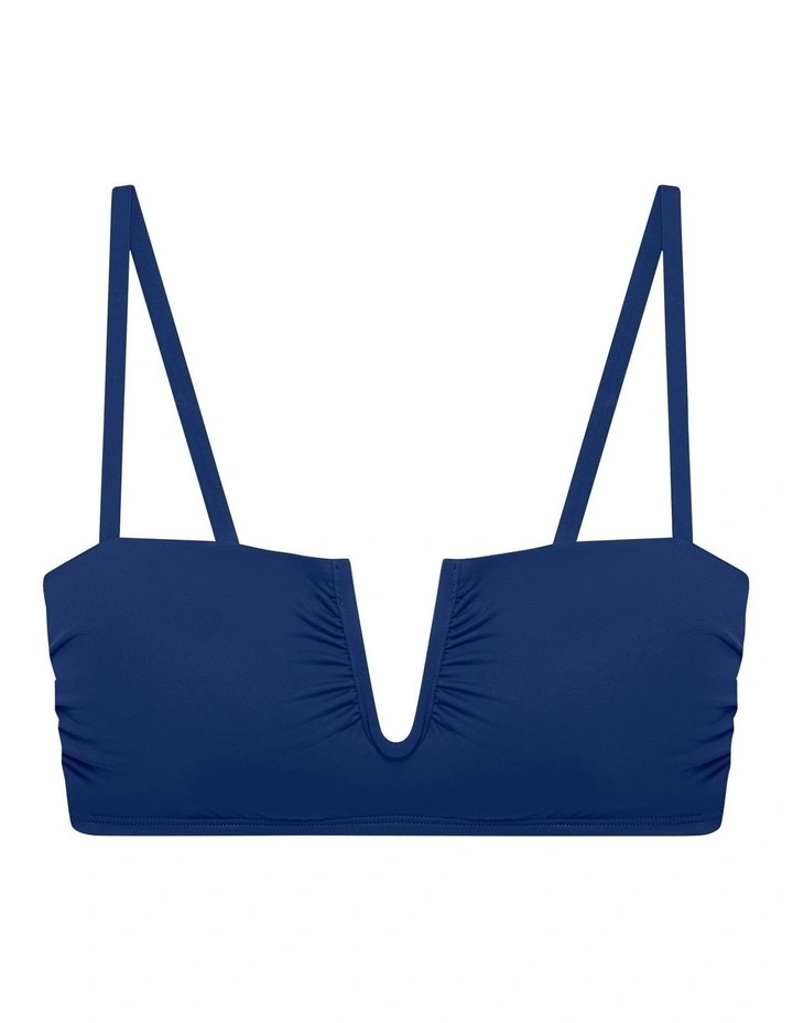 Beach Club Deep U Wire Padded Bikini Top image 7