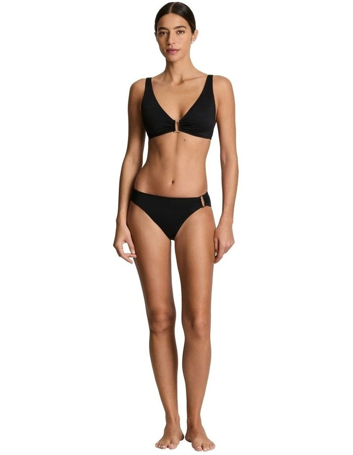 Beach Club Ring Detail V Neck Padded Bikini Top image 6