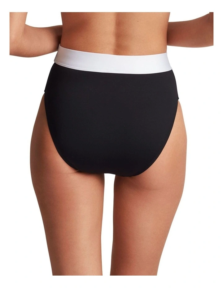 Bel Air Two Tone High Waist Shaping Bikini Bottom image 2