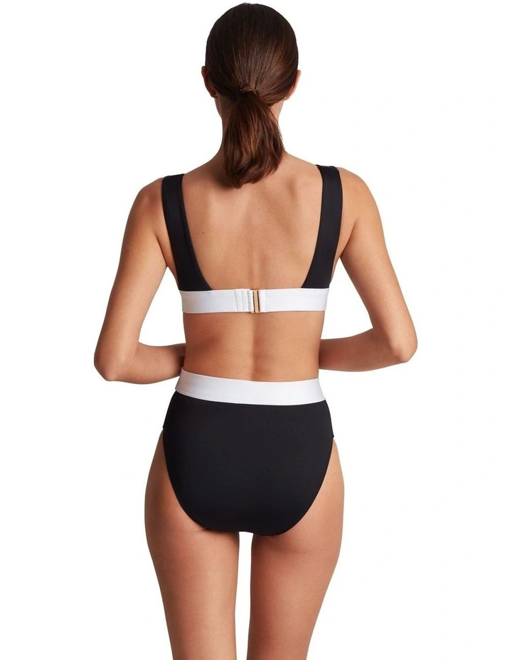 Bel Air Two Tone High Waist Shaping Bikini Bottom image 4