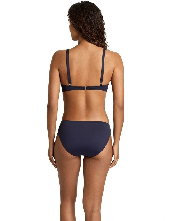 Beach Club Ring Detail V Neck Padded Bikini Top image 5