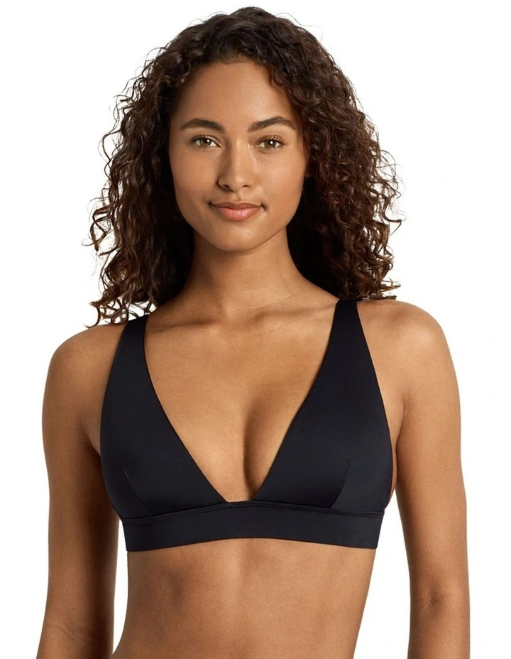 Beach Club Tall V Neck Padded Bikini Top image 1