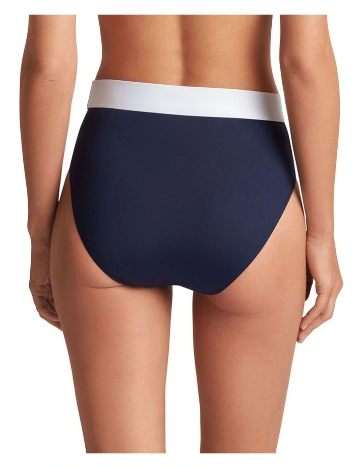 Bel Air Two Tone High Waist Shaping Bikini Bottom image 2