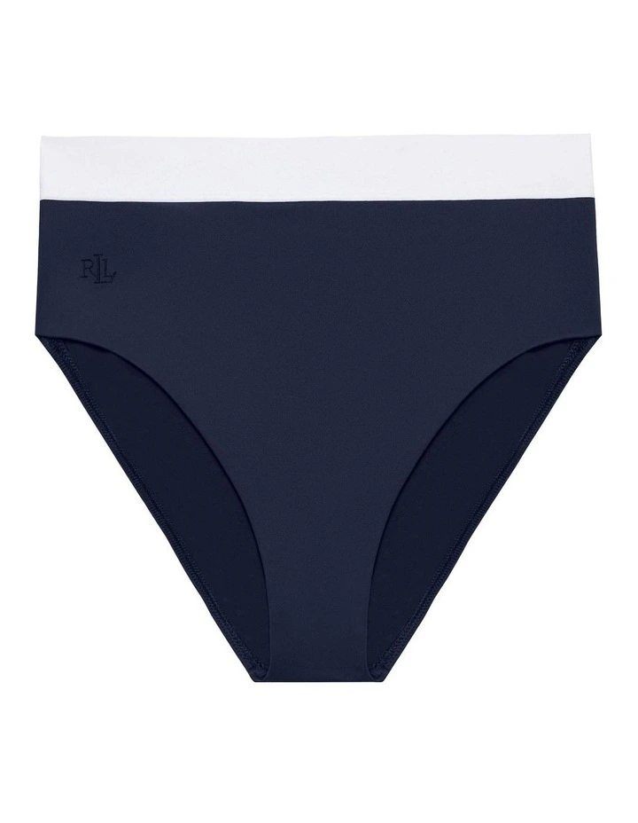 Bel Air Two Tone High Waist Shaping Bikini Bottom image 7