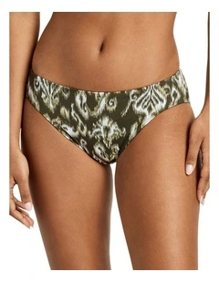 Artisan Warp Floral Hipster Bikini Bottom
